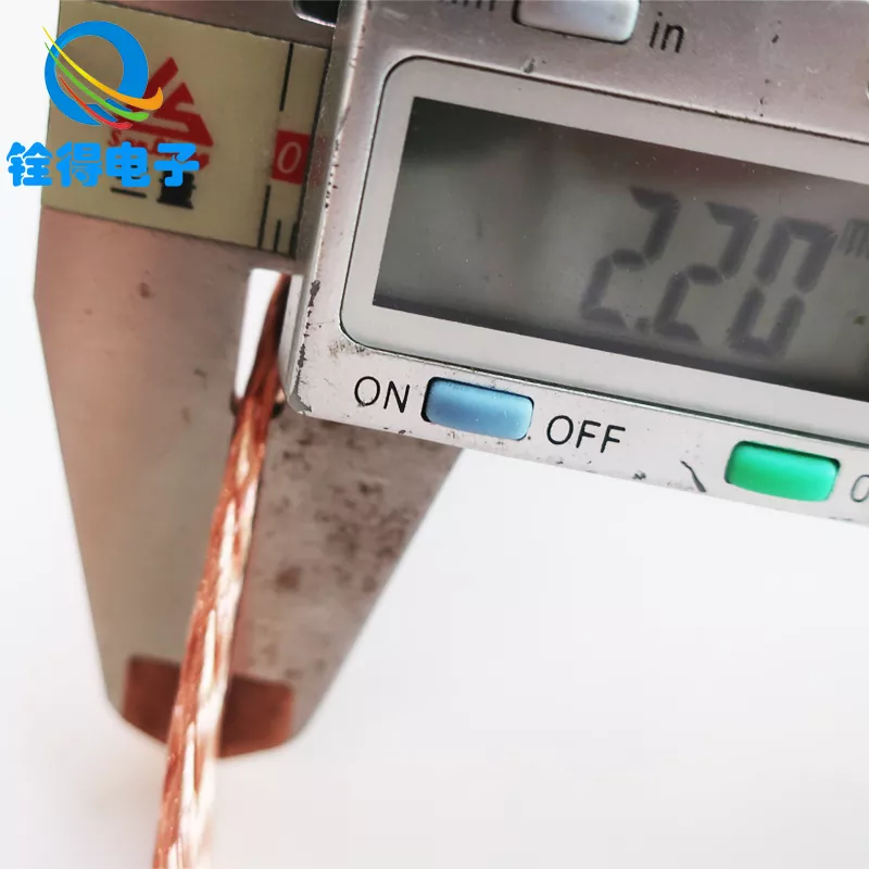 Flat kobber ledende tape