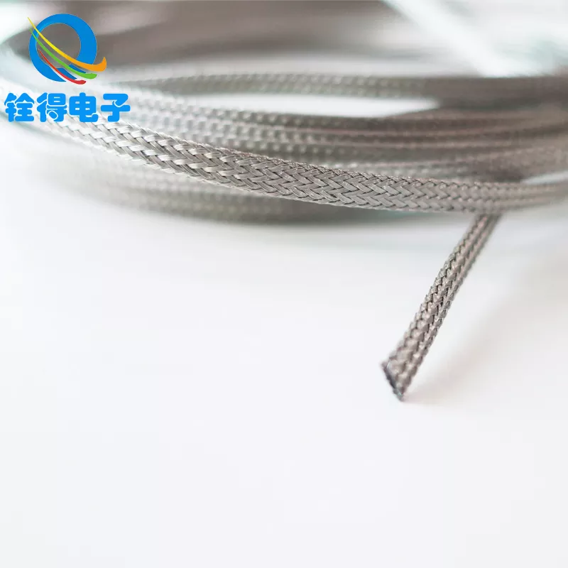 Flat Wire Mesh slange i rustfritt stål